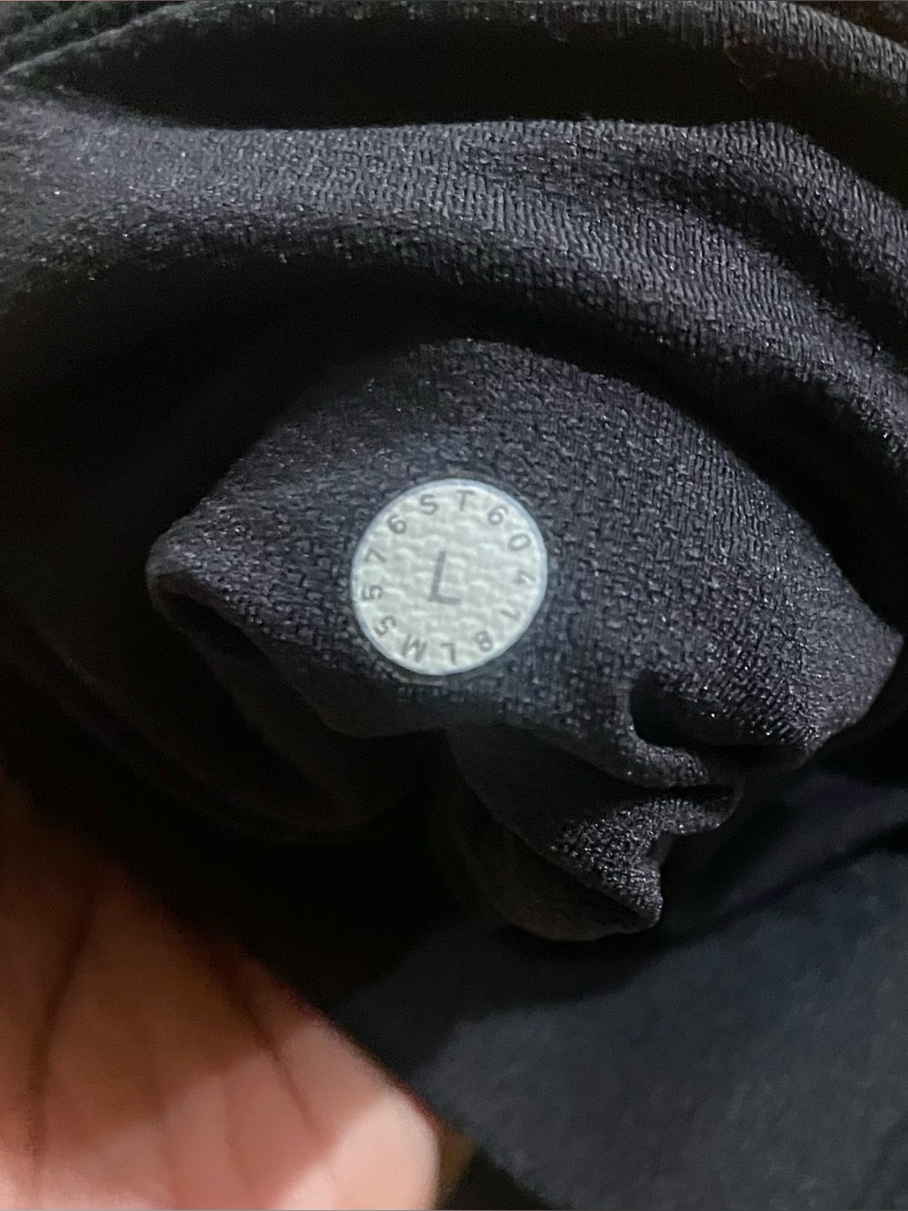 NWOT -Lululemon Men’s Surge Light 3/4 Tight 25’´ Black Reflective Accent Size L - Picture 7 of 14